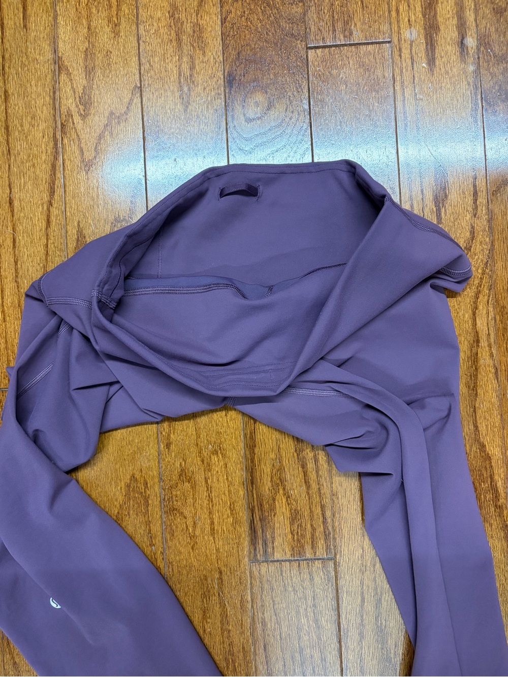 284. Lululemon Wunder Train Contour Fit High-Rise Tight 25" Grape Thristle? 12 - Picture 4 of 6